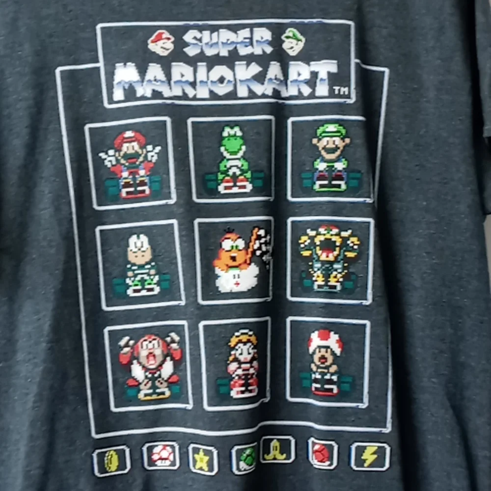 New Classic Mario Kart Shirt - Picture 2 of 5